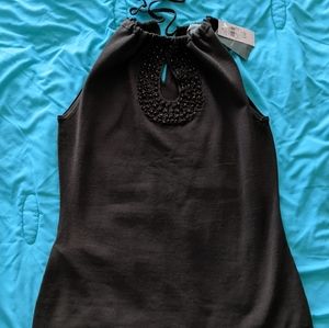 Ann Taylor Brown tank top NWT